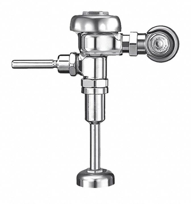 Exposed, Manual Flush Valve, Top Spud