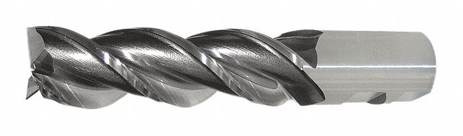 Powdered-Metal Corner-Radius End Mills