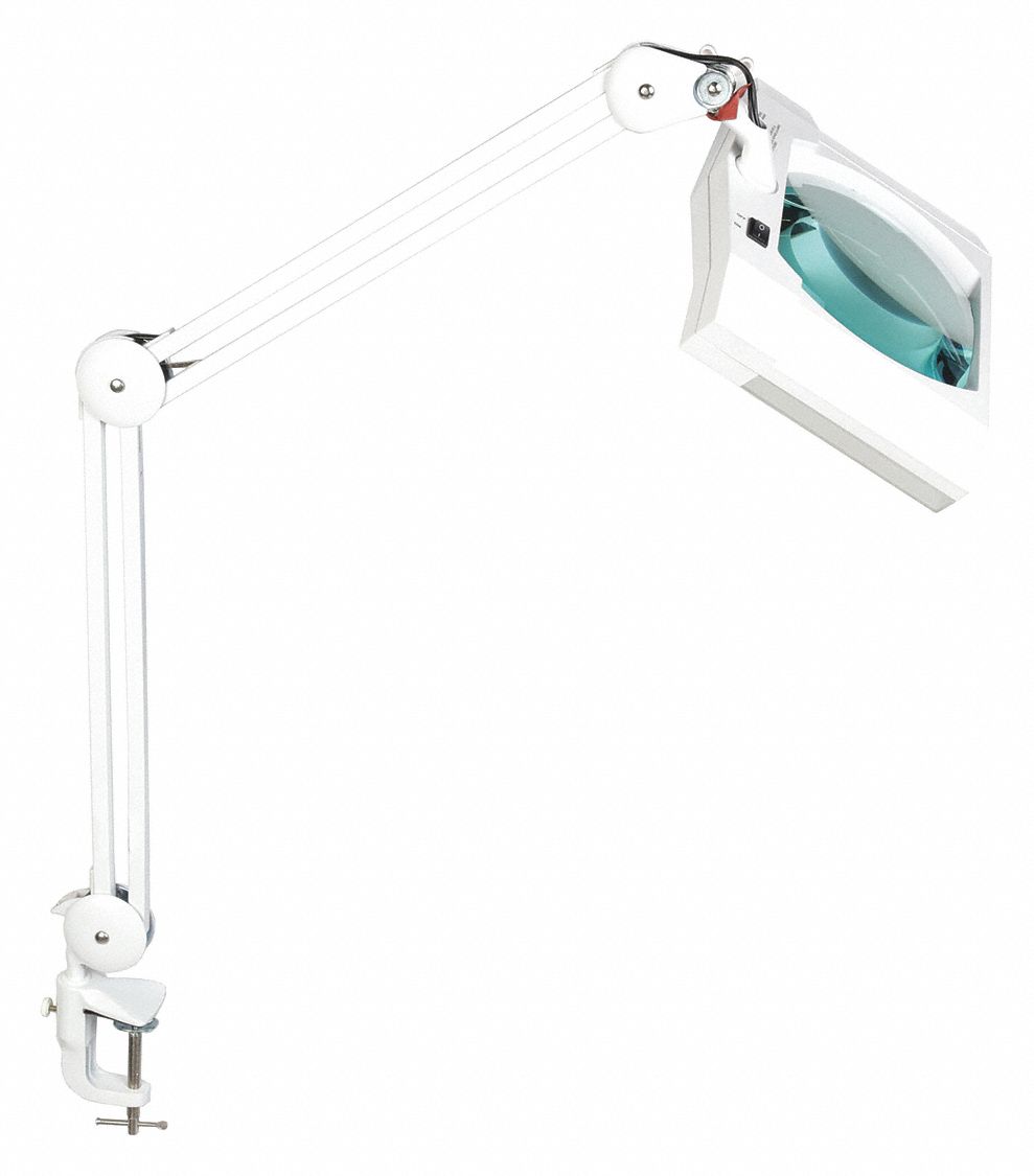 LOUPE RECTANGULAIRE, DEL, 1,75X, 3 DIOPTRIES, 445LM, 18PO DE PORTÉE