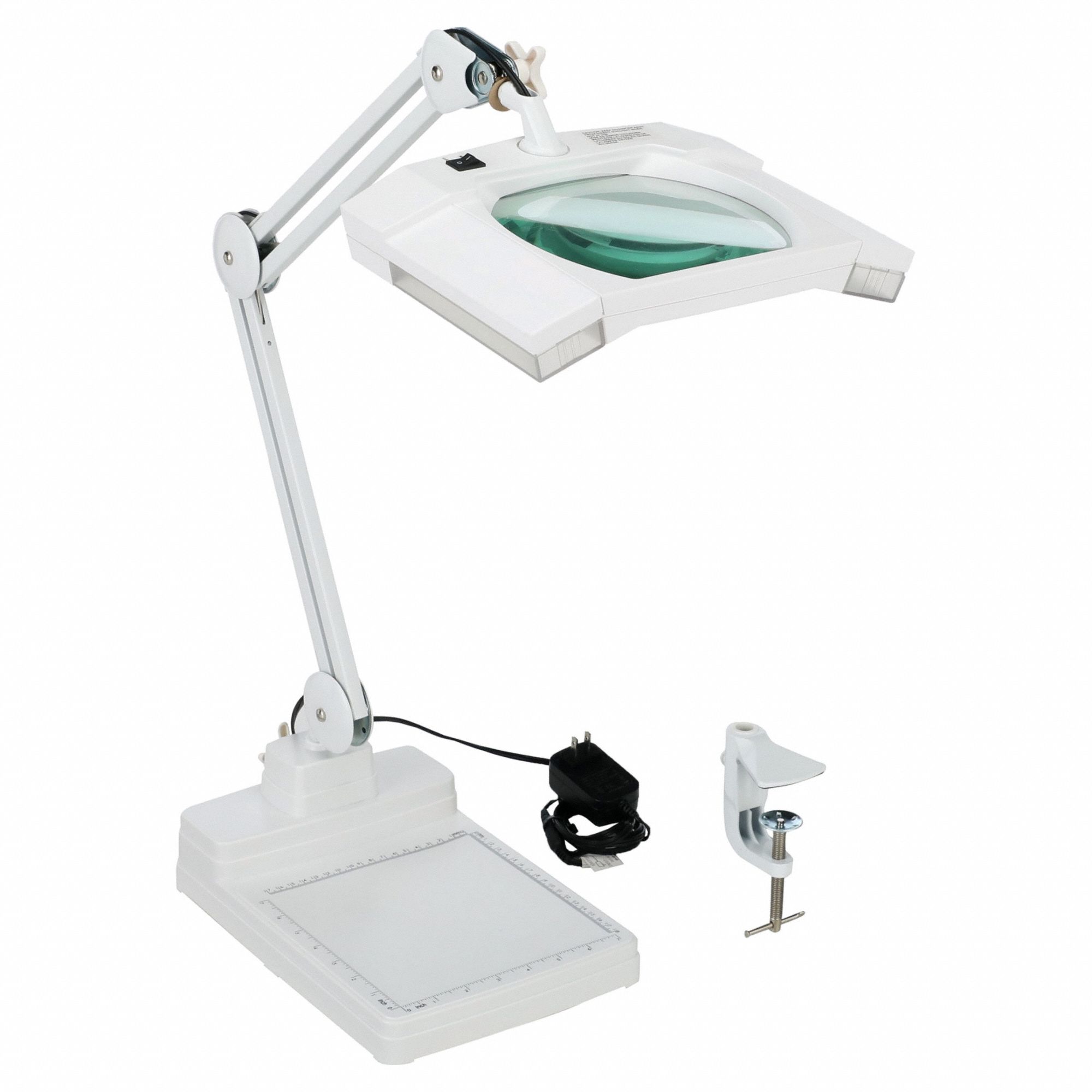 LUMAPRO, LED, 1.75x, Rectangular Magnifier Light 32PE4832PE48 Grainger