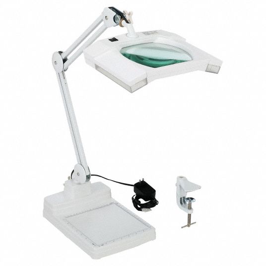 LUMAPRO, LED, 1.75x, Rectangular Magnifier Light - 32PE48|32PE48 - Grainger