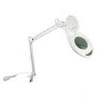 ROUND MAGNIFIER LIGHT, LED, 2.25X, 5 DIOPTER, 678 LUMENS, 16 IN ARM REACH, WHITE