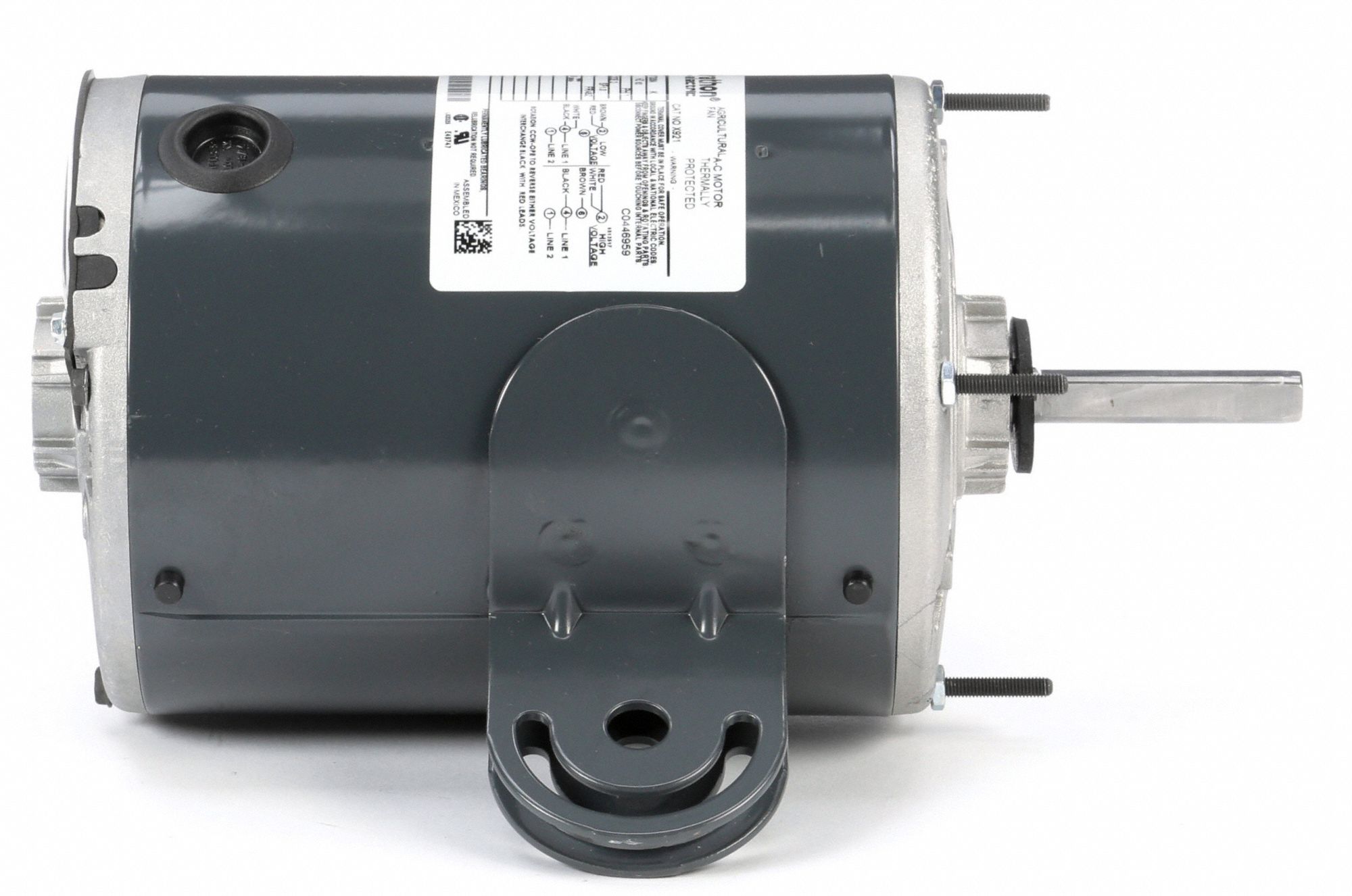 MARATHON MOTORS 1/3 HP Pedestal Fan Motor, Permanent Split Capacitor