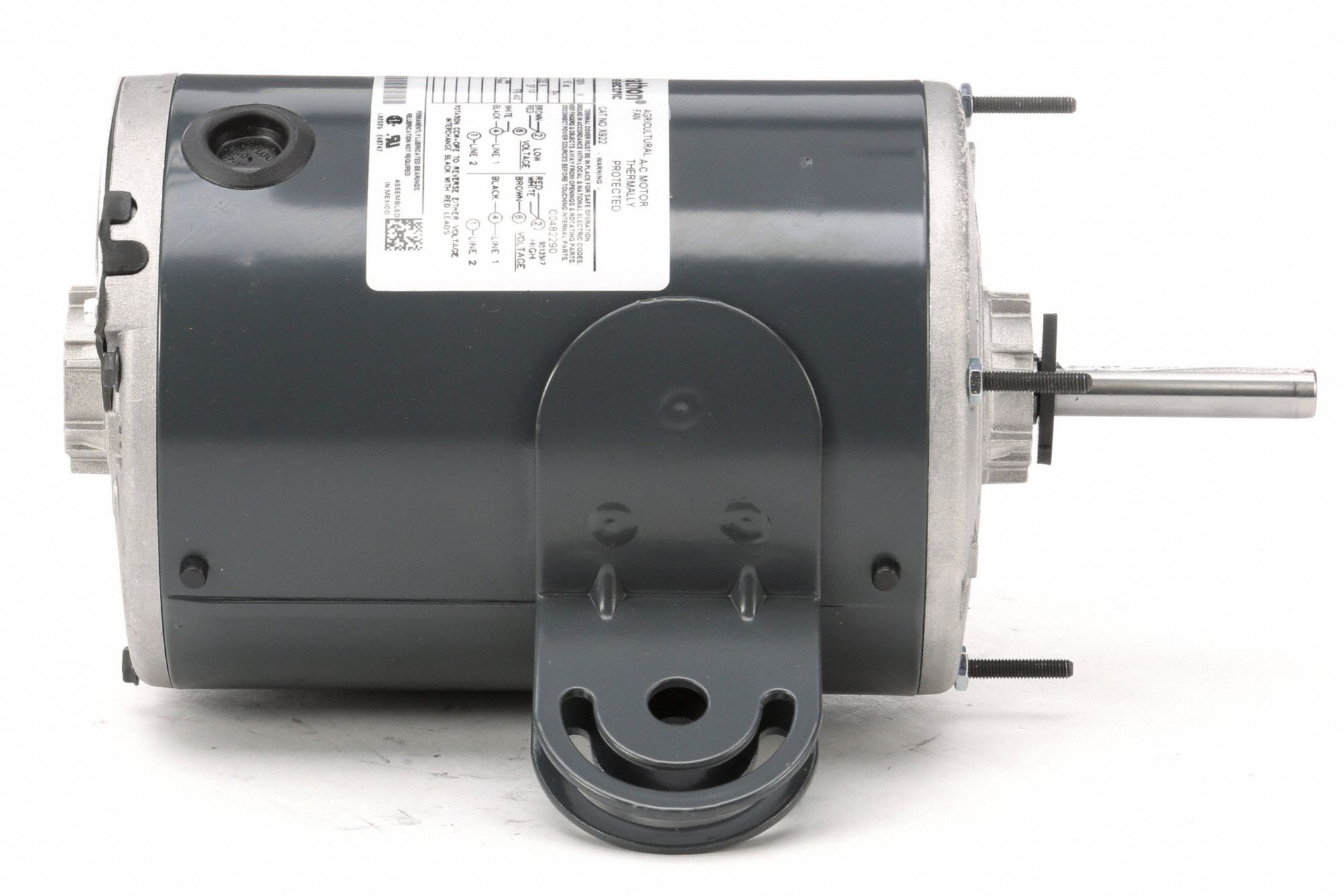 MARATHON MOTORS 1/2 HP Pedestal Fan Motor, Permanent Split Capacitor
