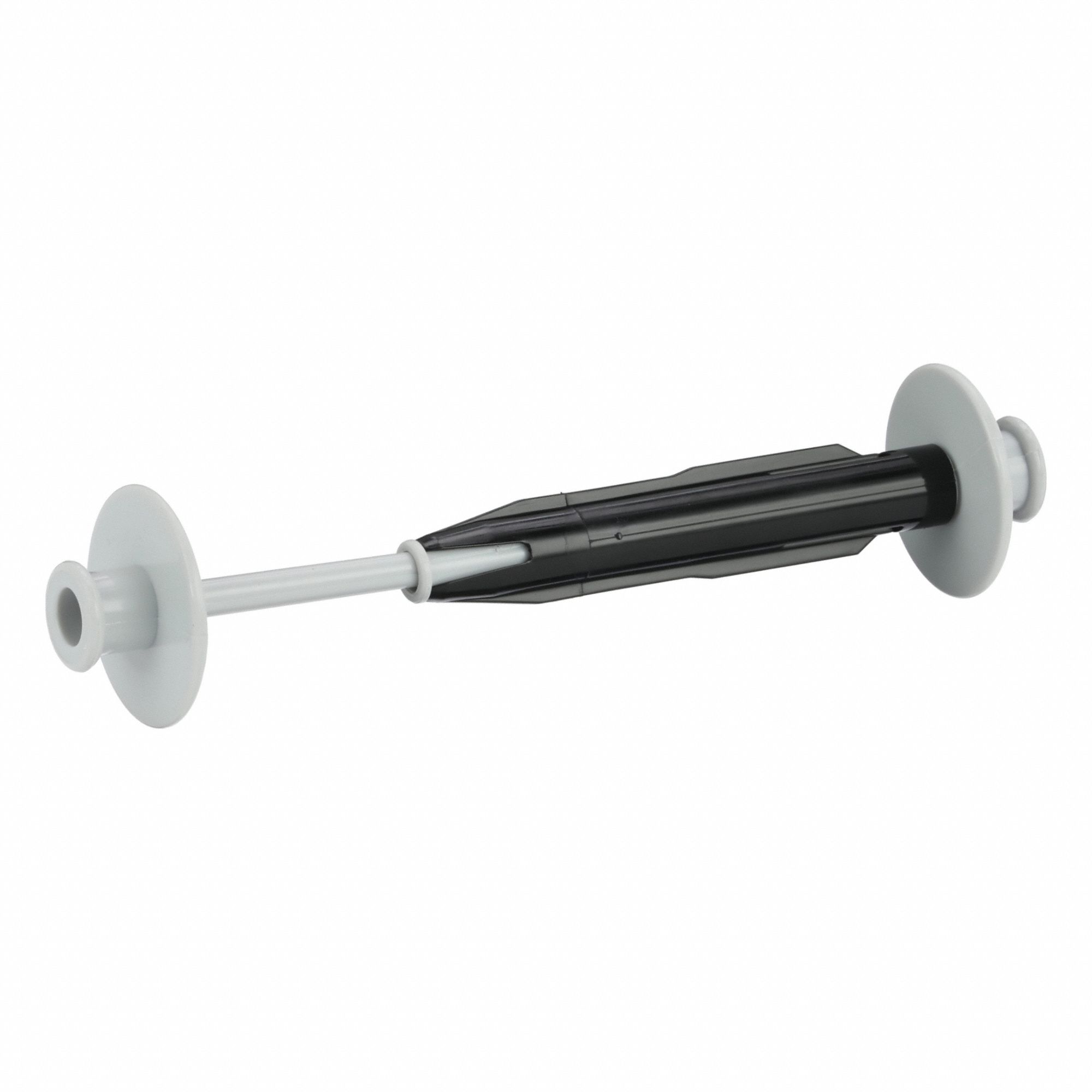 Toilet Paper Roll Spindle: Coreless Roll, Unfinished, Gray, Compact®, 2 PK