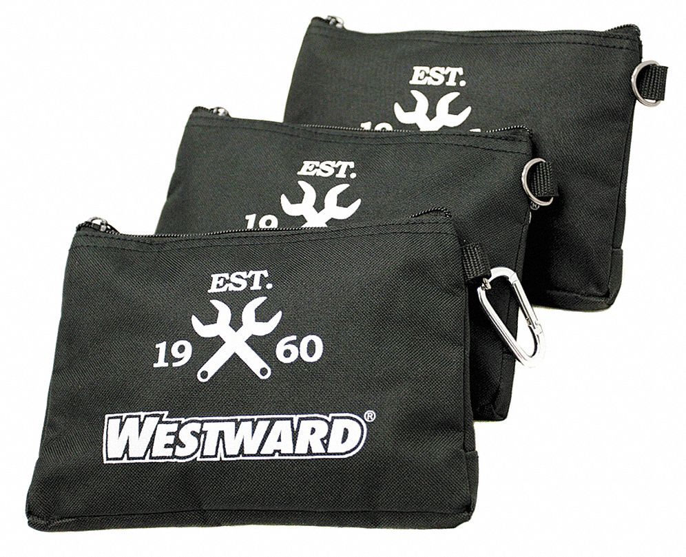 WESTWARD Bolsa para Herramientas Uso General 21 bolsillos Poliéster Negro -  Bolsas y Mochilas para Herramientas - 32PJ36