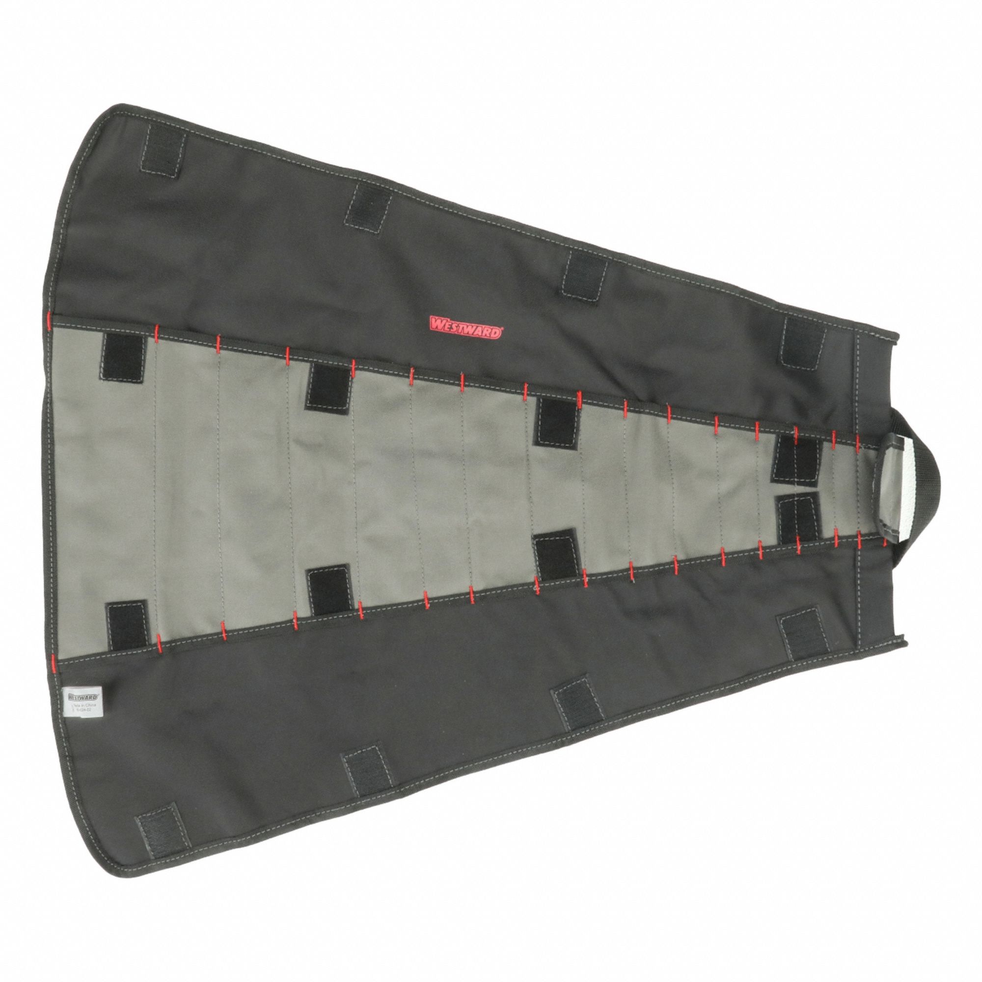 Wrench Roll: Black, 29 1/2 in Overall Lg, Polyester, Wrenches