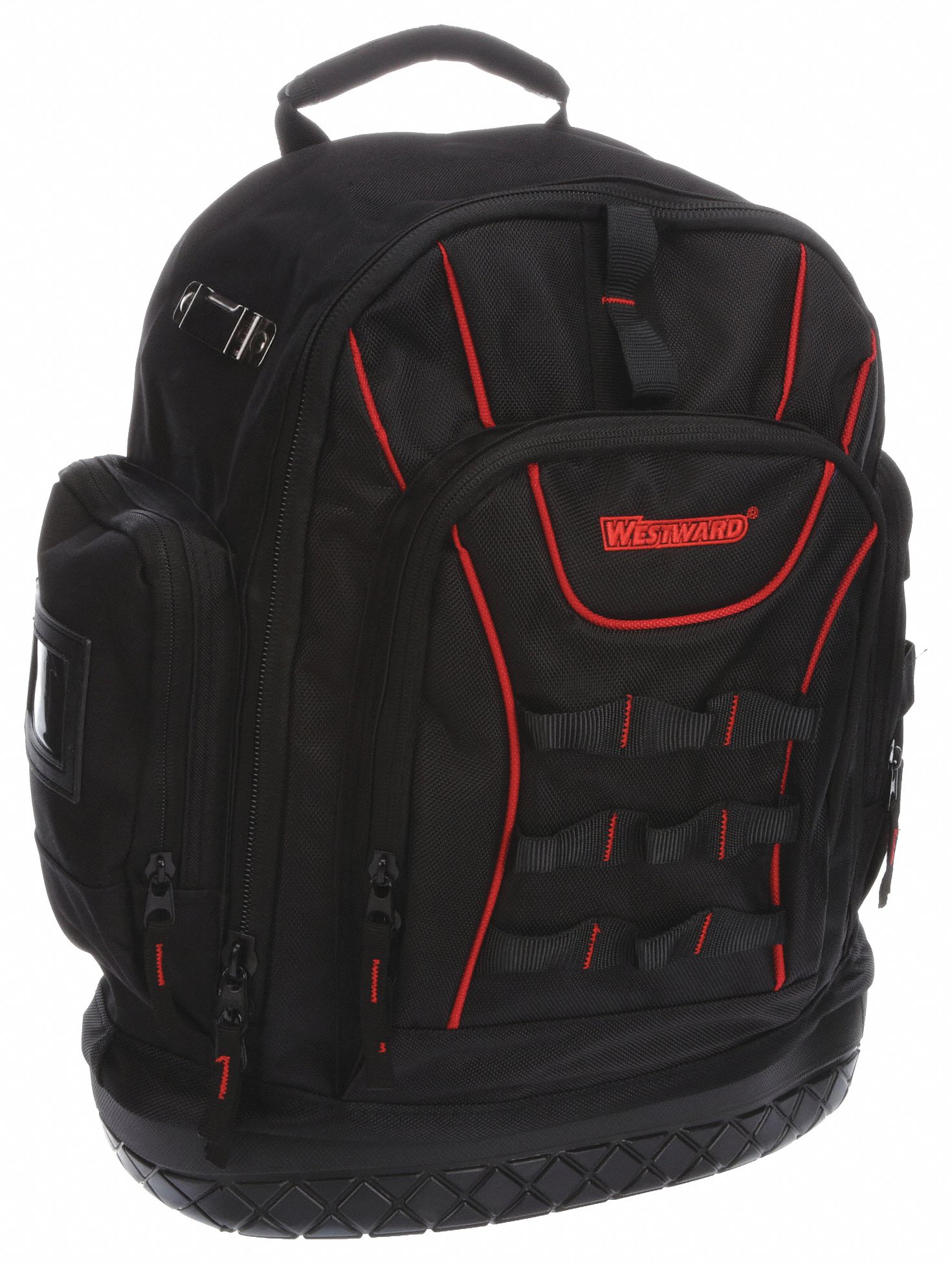 WESTWARD, 3 Outside Pockets, 19 Inside Pockets, Tool Backpack - 32PJ49 ...