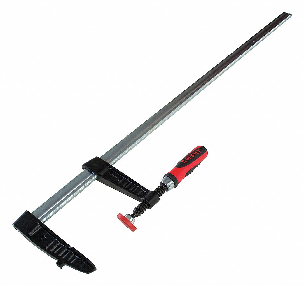 Bar Clamp, Sliding Arm, 50 in.