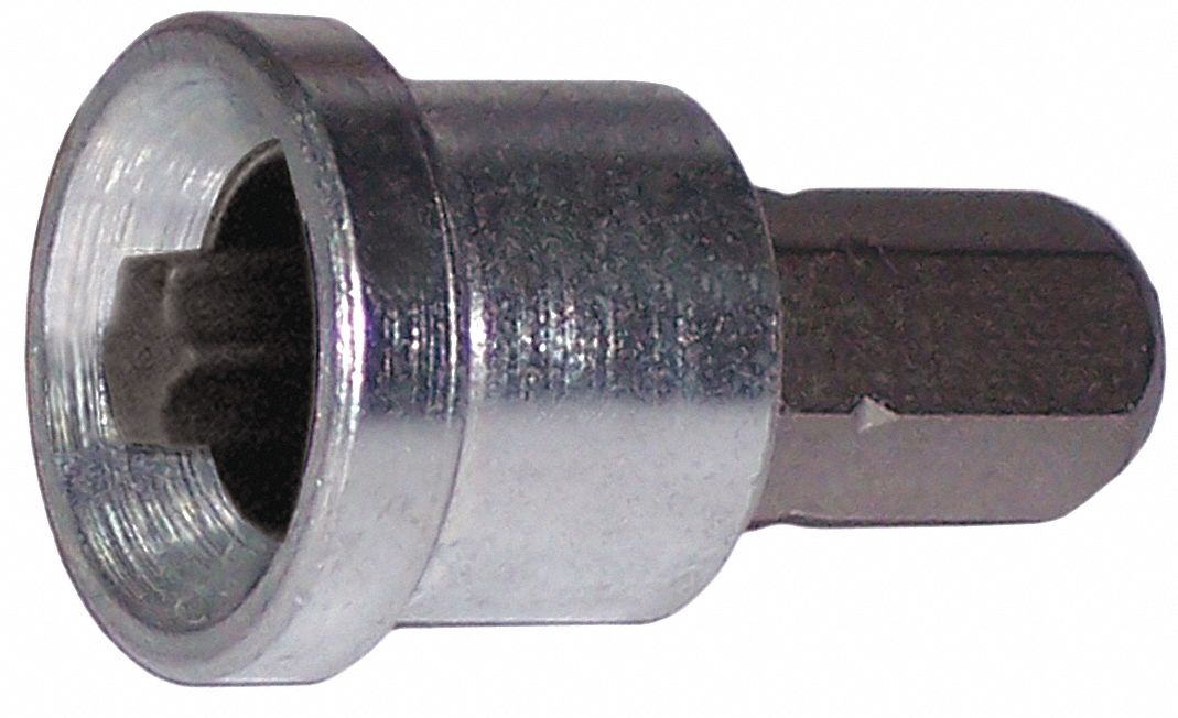 Insert Bit: Insert Bit, T25 Bit Size, Imperial, Torx® Head, Std, Impact Rated, 5 PK