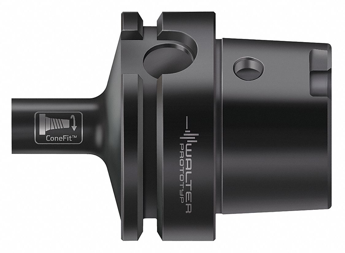 Exchangeable Mill Head Holder: E10 Connection Size, 81.00mm Overall Lg, Taper