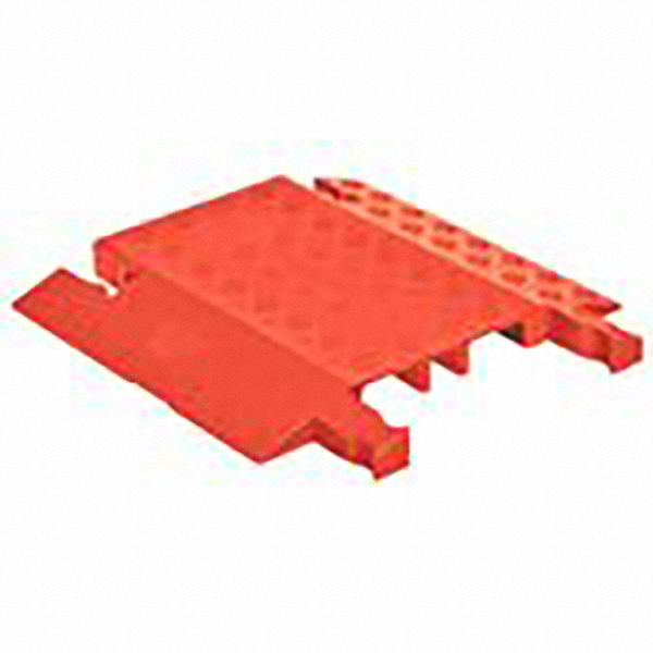 CABLE PROTECTOR, 1 CHANNEL, 1 13/40 IN MAX CABLE D, 19¾ IN W, 1⅞ IN H, 18 IN L, GD3-DO-O