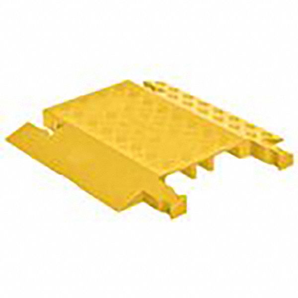 CABLE PROTECTOR, 1 CHANNEL, 1 13/40 IN MAX CABLE D, 19¾ IN W, 1⅞ IN H, 18 IN L, GD3-DO-Y