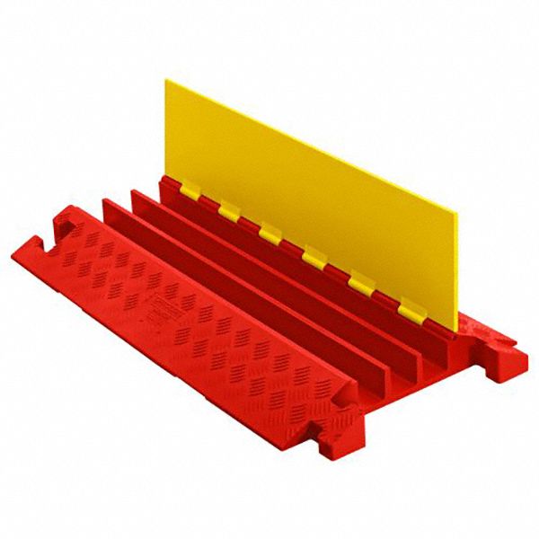 Cable Protector Hinged 3 Channels 3 ft.