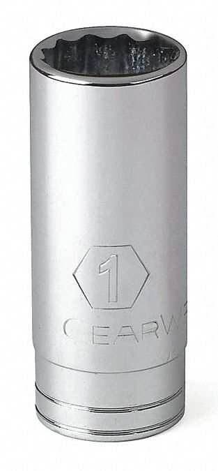 SKT DP 12PT 1/2IN DR 1IN