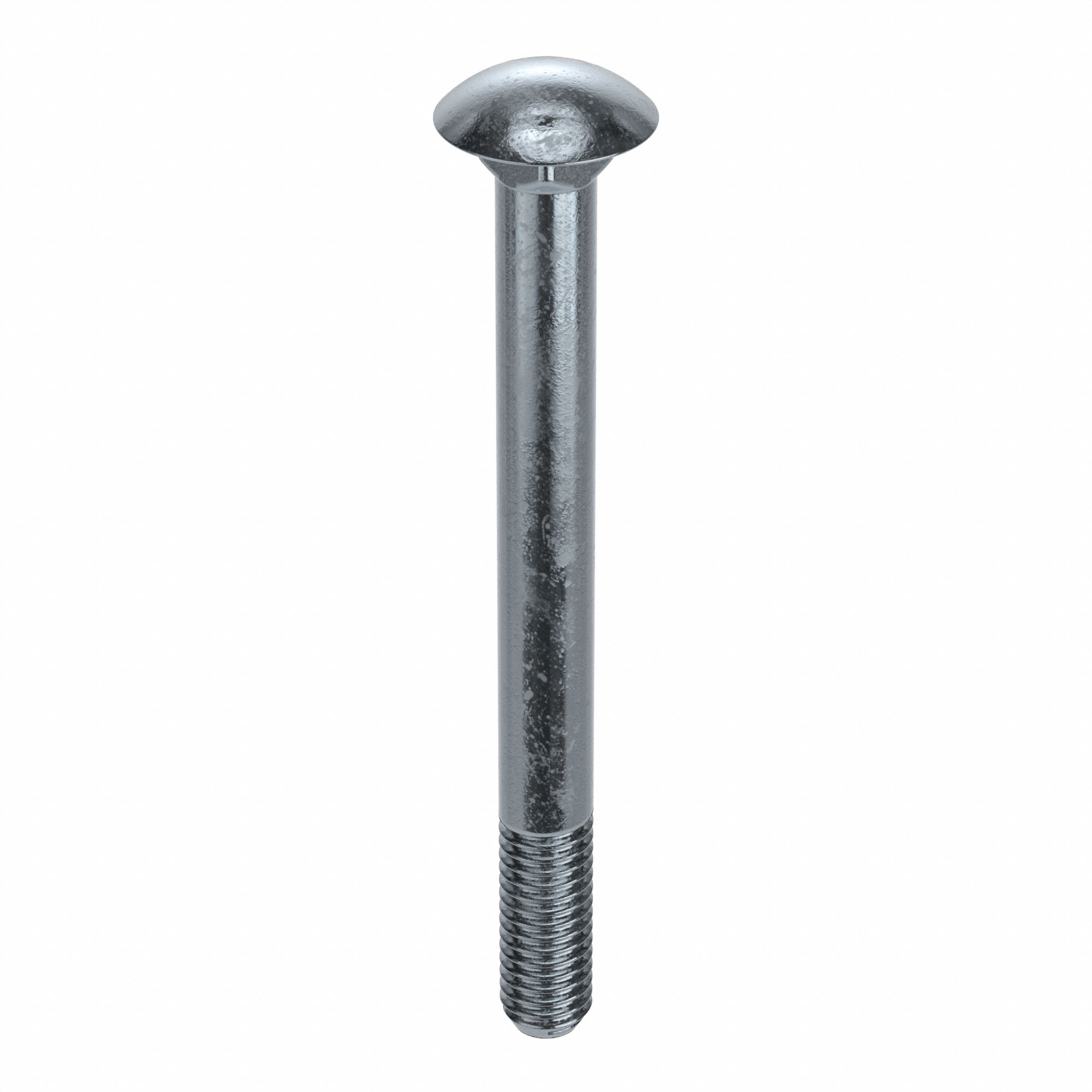 CARRIAGE BOLT, SQUARE, STEEL, GRADE 2, ZINC PLATED, 5/16