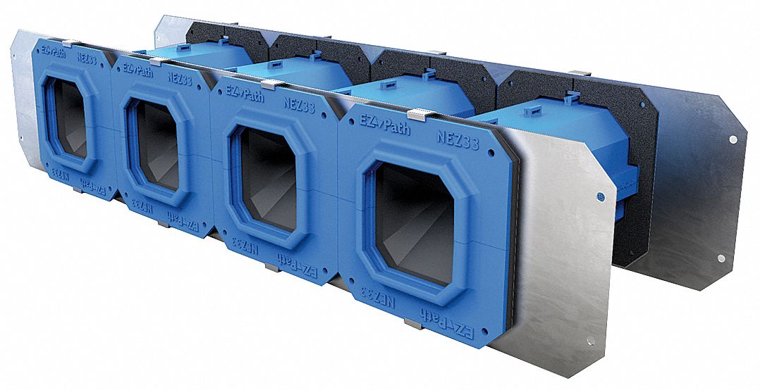 STI Smoke and Acoustical Pathway Device: 4 in Lg, 20 in Wd, 4 1/2 in Ht ...