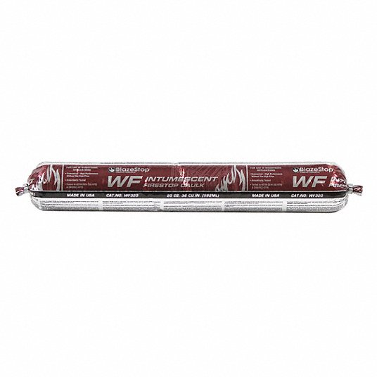 Fire Barrier Sealant: Red, Tube, 20 oz Size, Up to 2 hr, Cables/Metal Pipe/Plastic Pipe