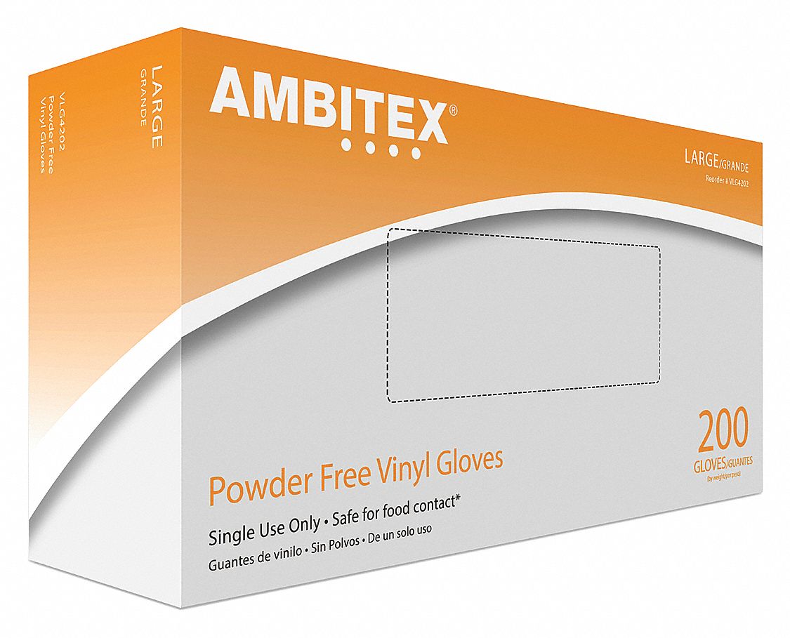 ambitex vinyl gloves