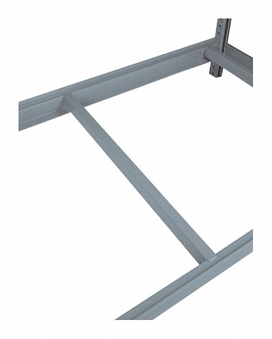 Shelf Support: Shelf Support, 24 in, Gray