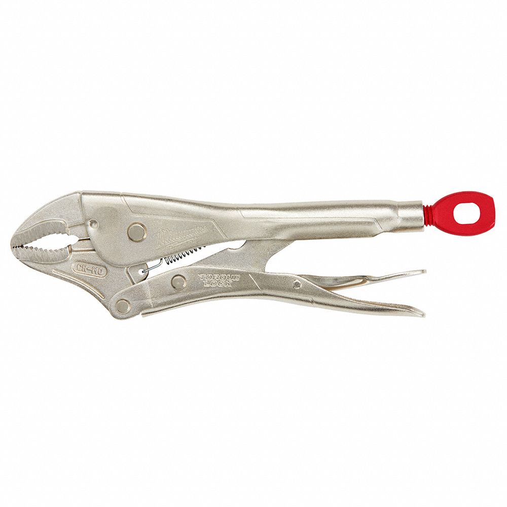 Locking Plier, Comfort Grip, 10" L