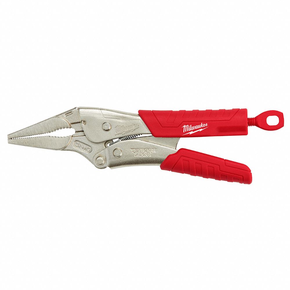 Locking Plier, Comfort Grip, 9" L