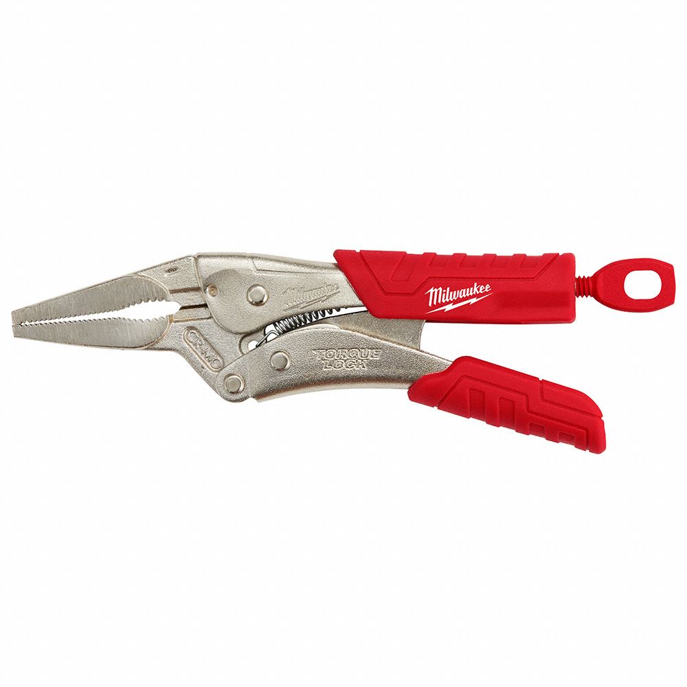 Locking Plier, Comfort Grip, 6" L
