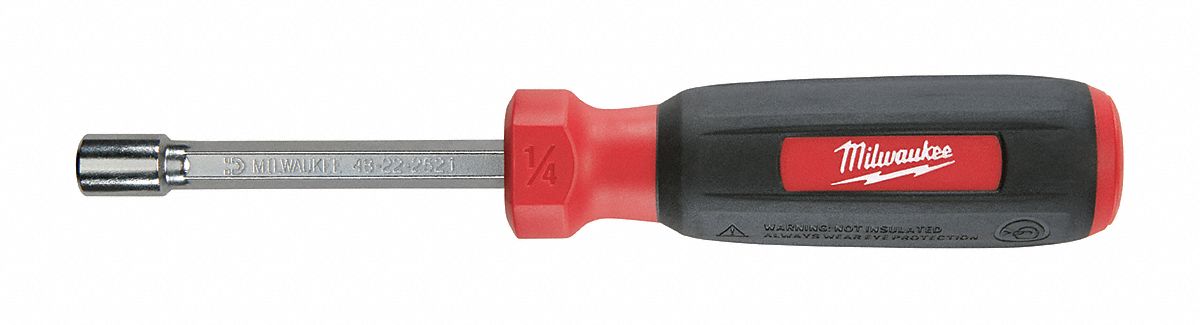Hollow Hex Nut Driver,  1/4 in