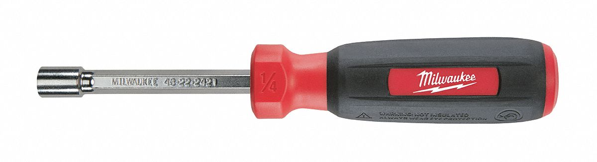 Hollow Hex Nut Driver,  1/4 in