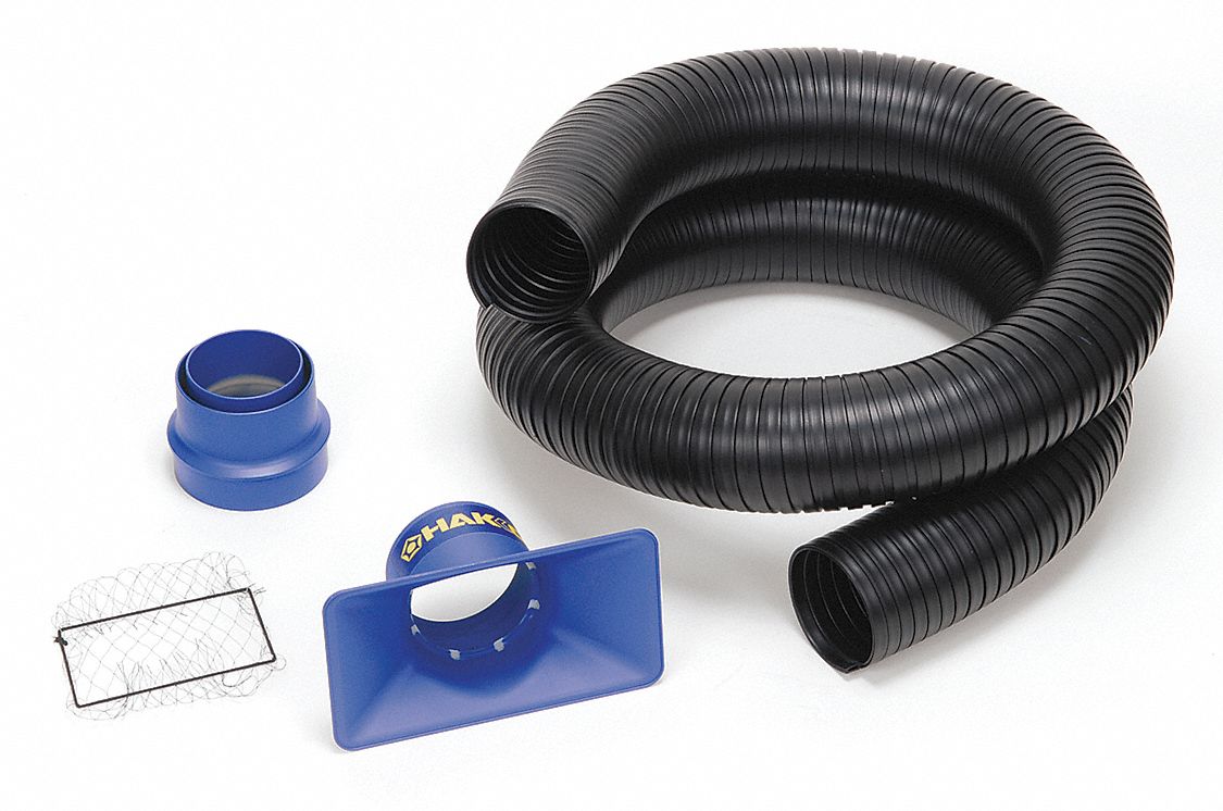 HAKKO Fume Extractor Duct Kit, ESD Safe Plastic 32TV18C1571 Grainger