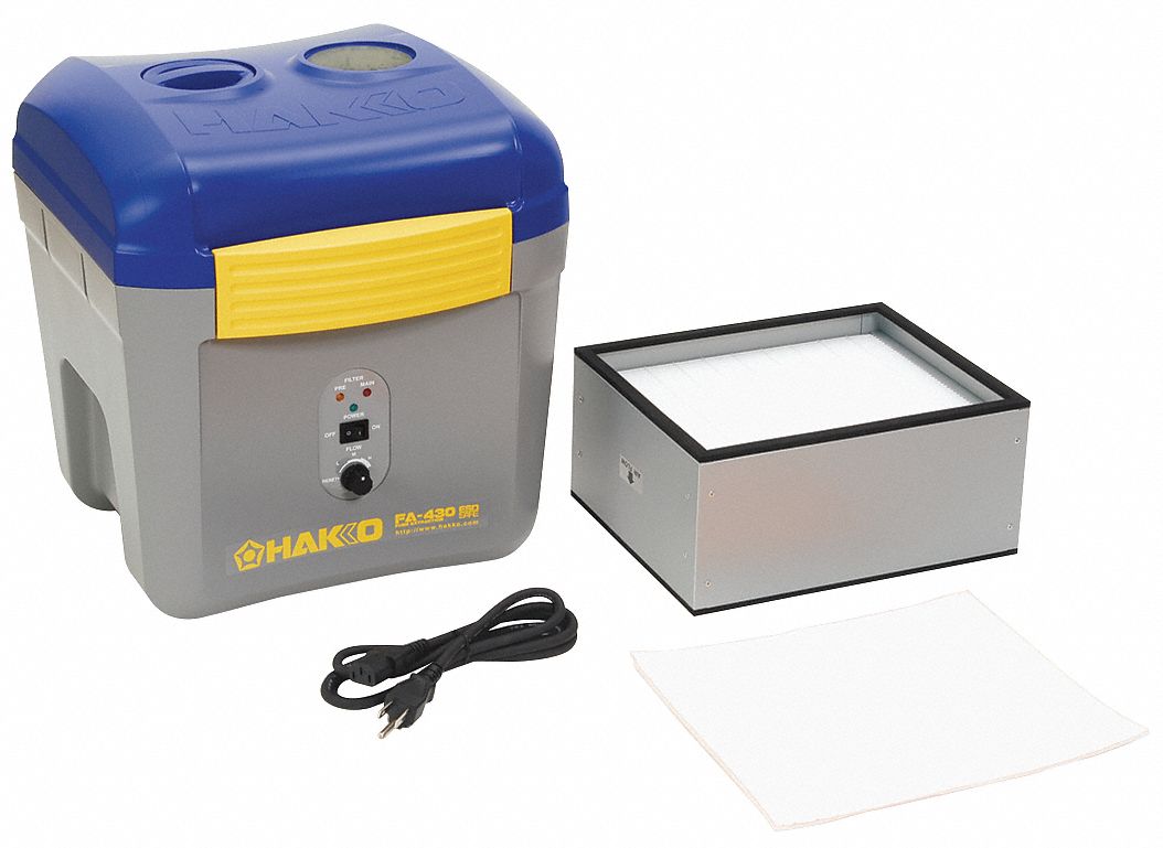 HAKKO Extractor de Gases para Soldadura , 110V , ESD Extractores de