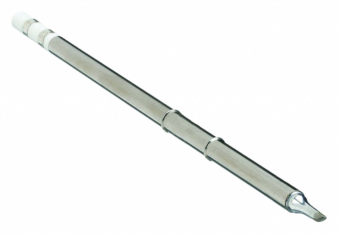 SOLDERING TIP, T15 SERIES, BEVEL TIP, 3.3 MM W, 10 MM L