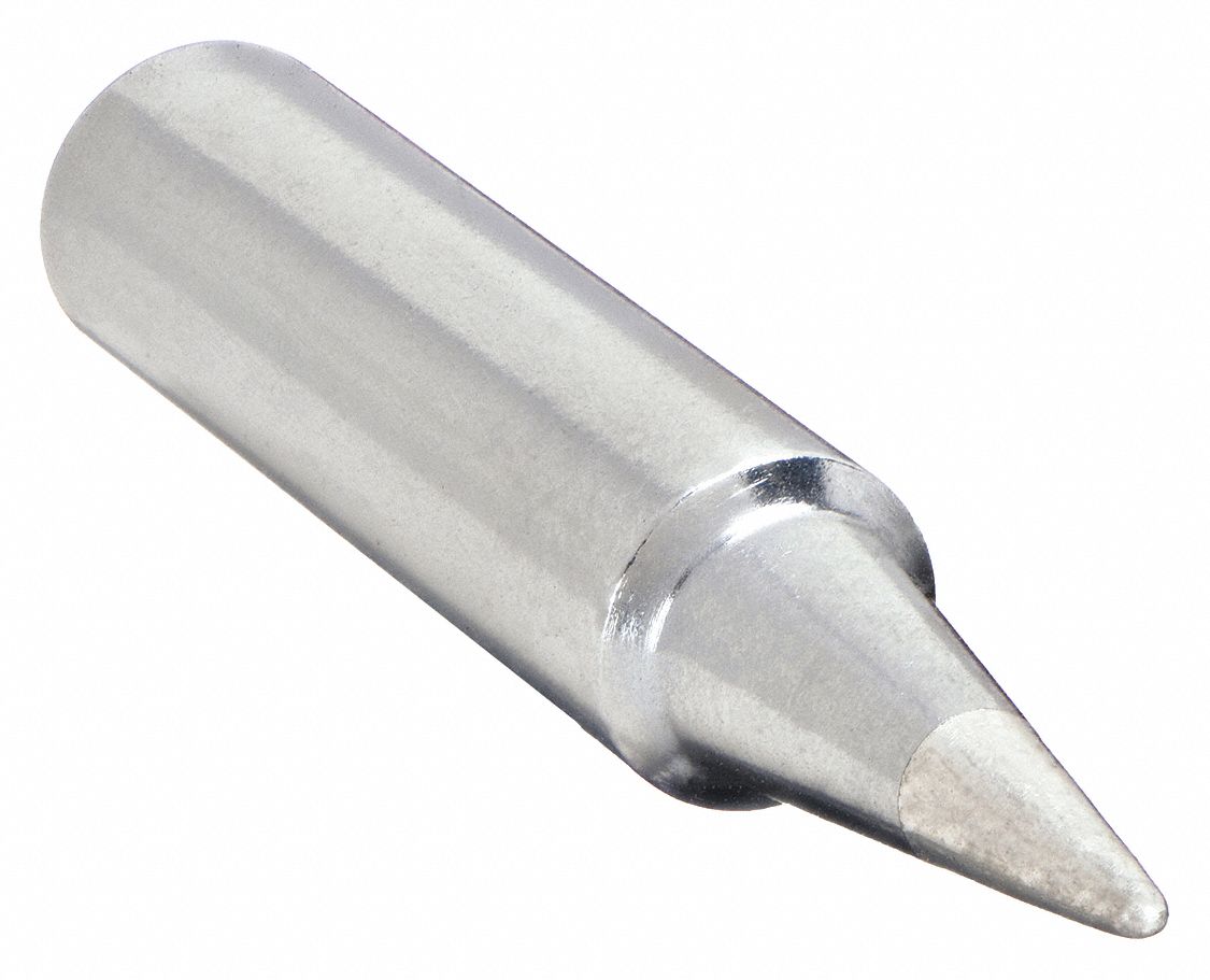 Soldering Tip: T18 Series, Conical, 0.5 mm W, 14.5 mm Lg