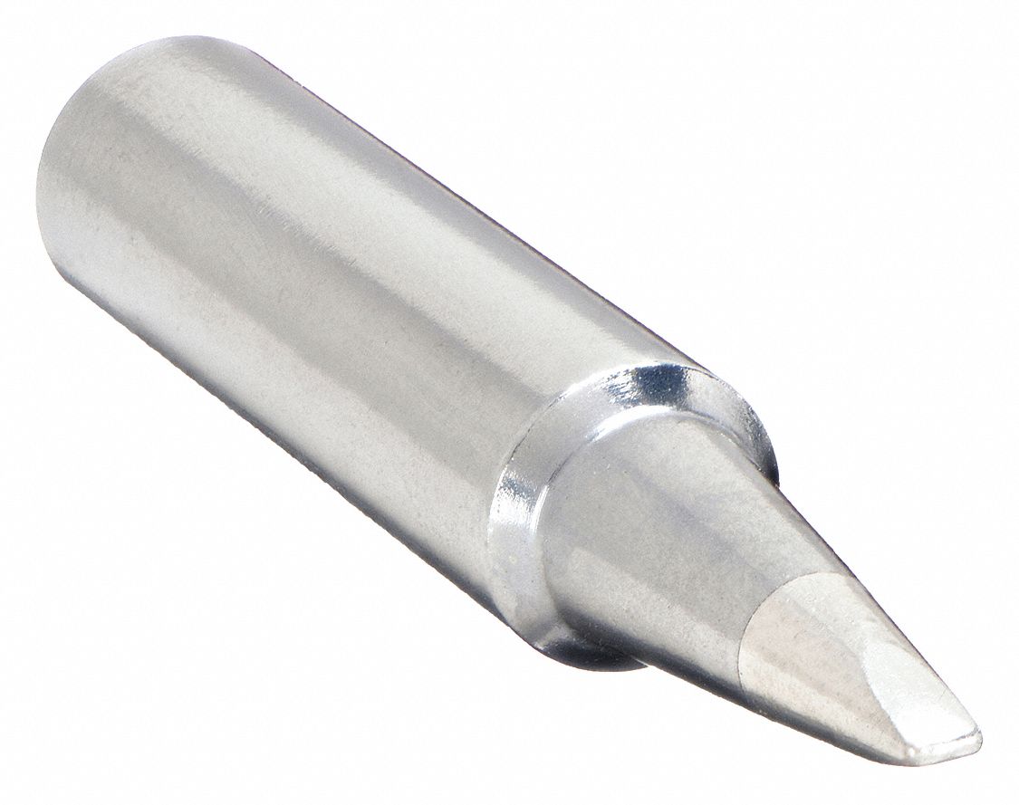 Soldering Tip: T18 Series, Chisel, 1.6 mm W, 14.5 mm Lg