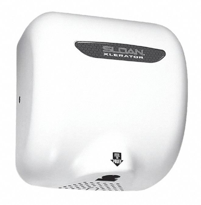 SLOAN, Sloan Hand Dryer Ehd501 White Hand Dryer - 32U669|EHD501- WH ...