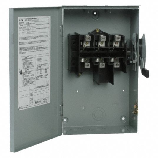 EATON, Non-Fusible, 100 A, Safety Switch - 32UJ88|DG323UGB - Grainger