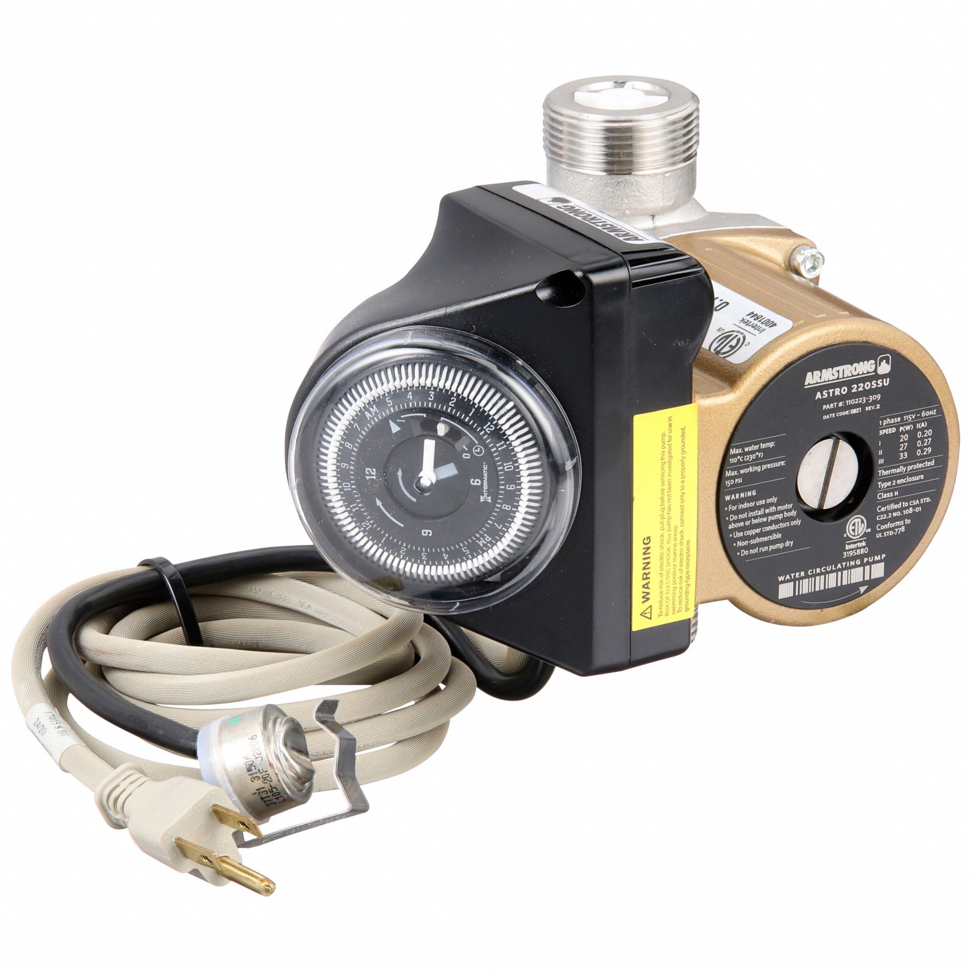 Circulating Pump: 1/32