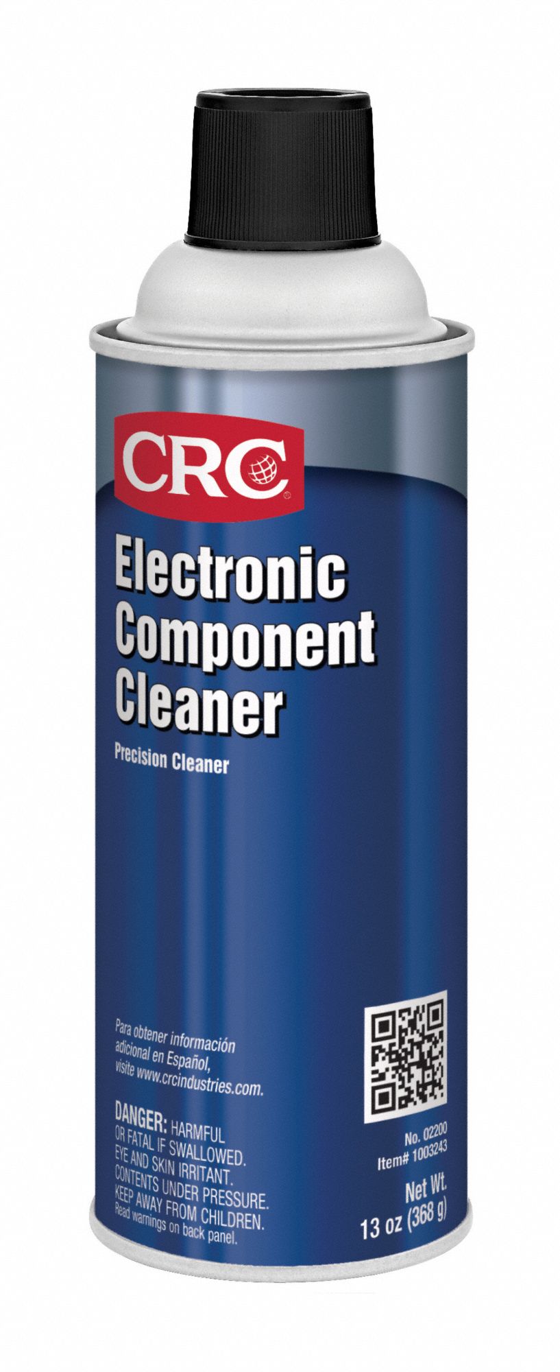 CRC, Aerosol Spray Can, 13 oz, Electronic Component Cleaner 32UN51