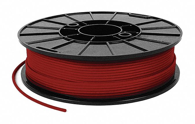 3D PRINTING FILAMENT, 1.75MM DIAMETER, 410 ° F (210 ° C) MIN. EXTRUDE TEMP, 0.50 KG WT