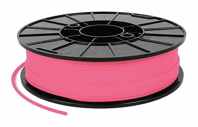 3D Printing Filament: 1.75 mm Dia, 410°F (210°C) Min. Extrude Temp, 0.50 kg Wt