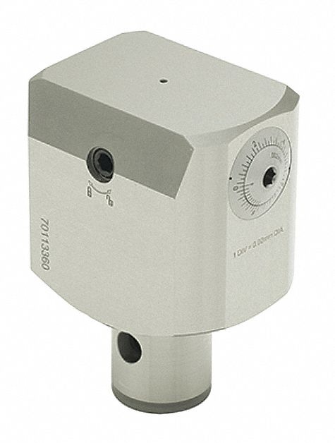 Boring Head: Precision Finish, 3.7400 in Body Dia., PC6 Head Connection Size