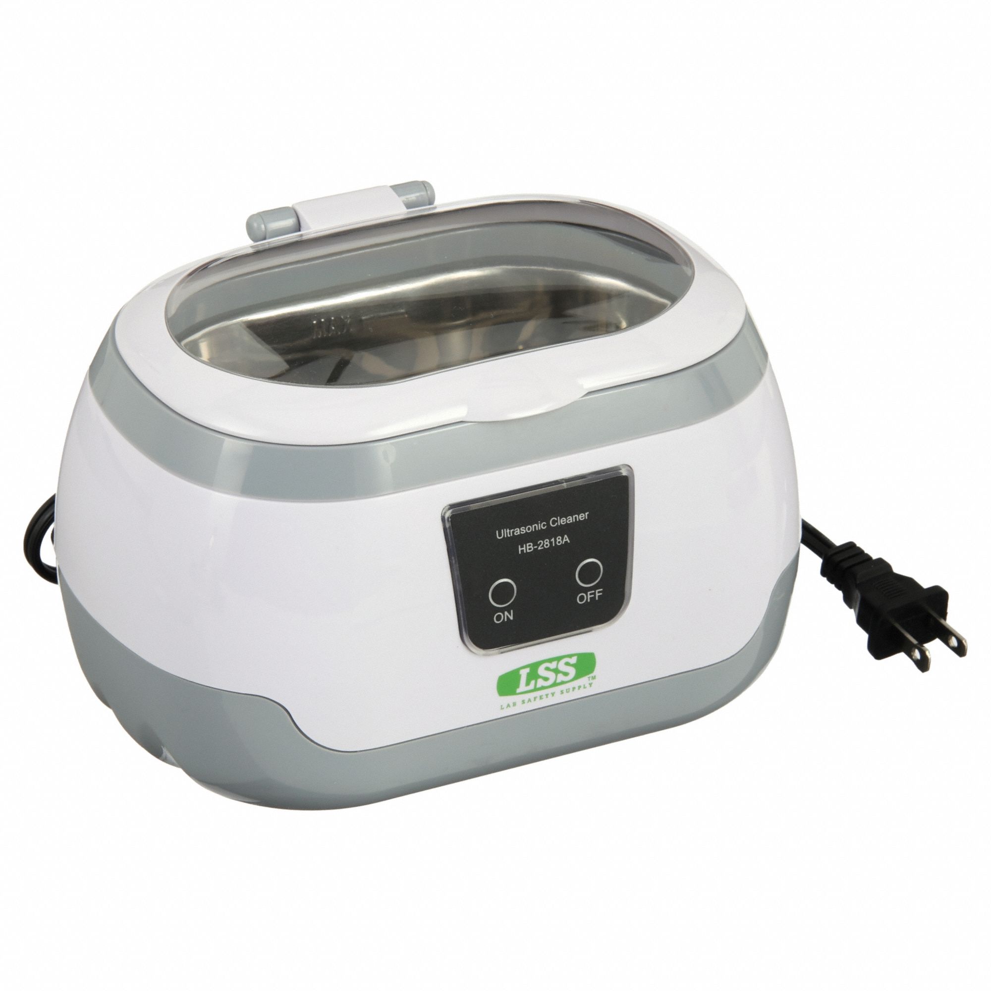 Ultrasonic Cleaner: 0.16 gal Tank Capacity, 2 in Tank Dp, Not Heated, 2 in Tank Ht