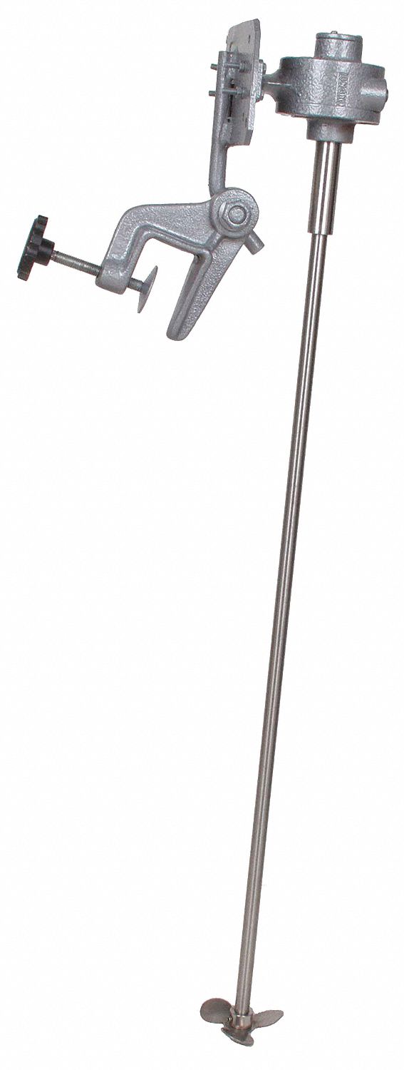 DAYTON Open Drum Mixer, 1/4 to 1/2 HP, 316 SS 32V12232V122 Grainger