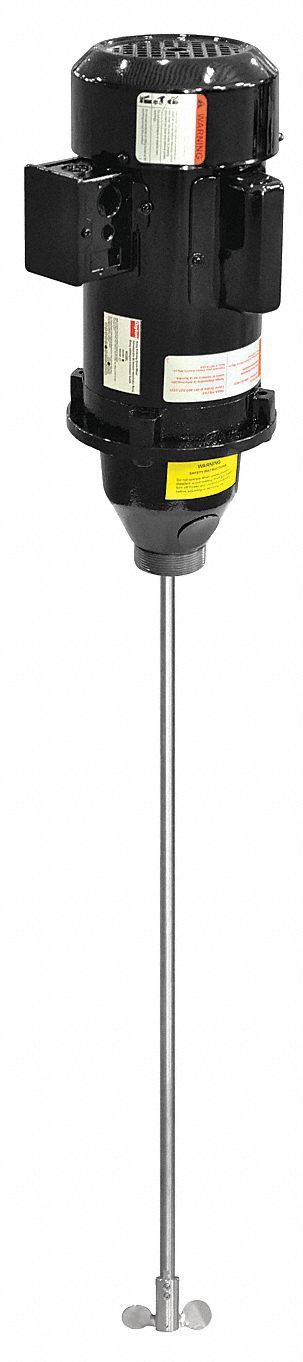 Drum Mixer 1/2 hp 115/230V AC 1 725 RPM