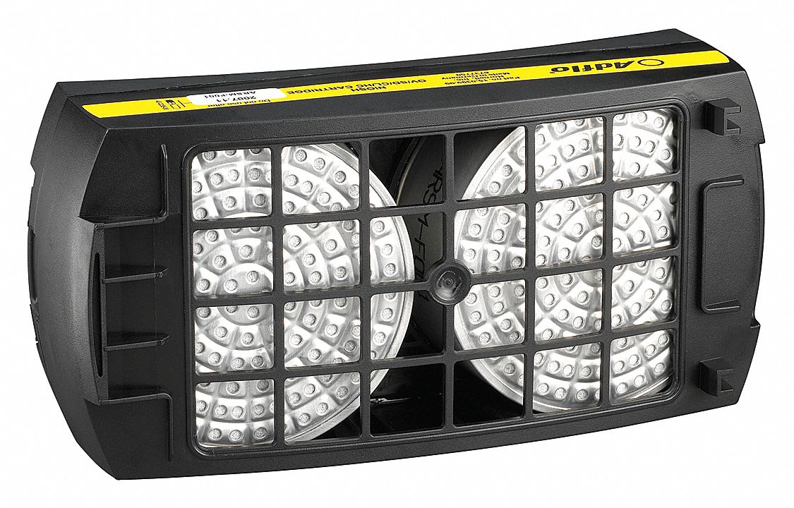 Cartridge: Adflo, Acid Gas (AG)/Organic Vapor (OV), Magenta/Yellow Color, 3M Adflo™, 6 PK