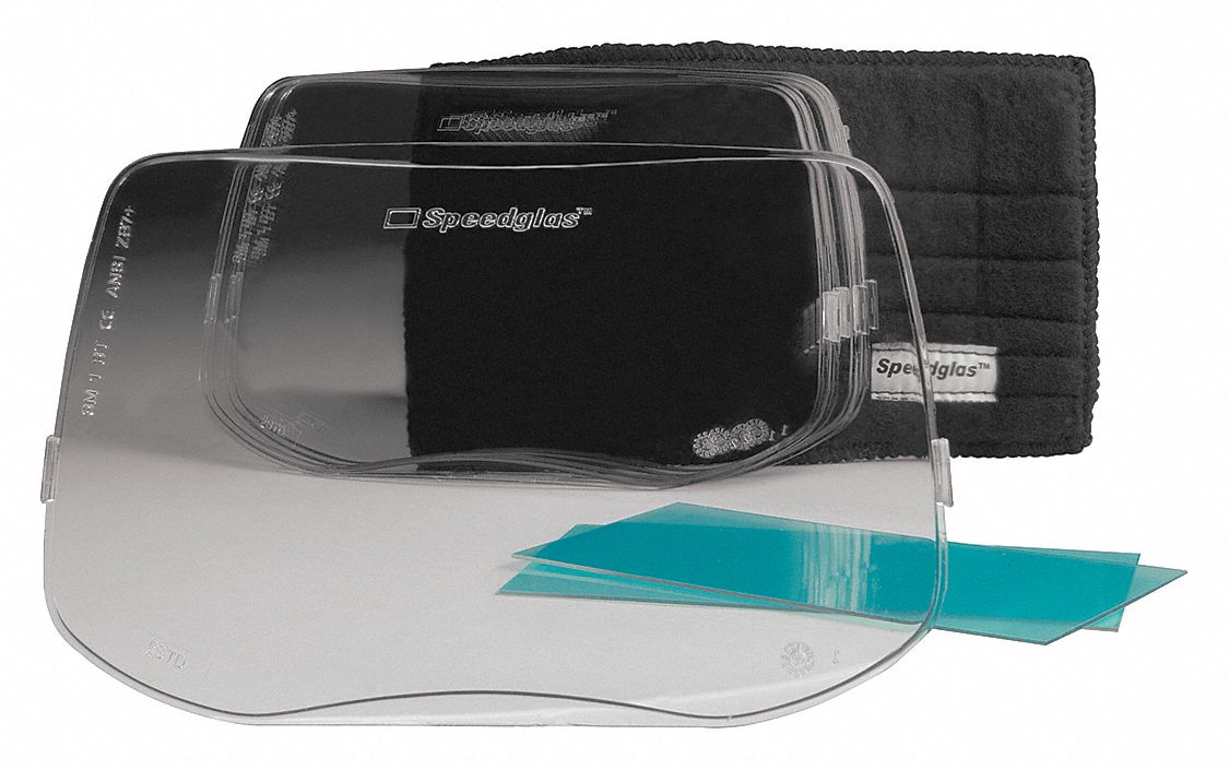 TROUSSE DE DÉMARRAGE DE SOUDAGE, POLYCARBONATE, 4⅕ X 2⅘ PO, À UTILISER AVEC SPEEDGLAS 9100XX ADF