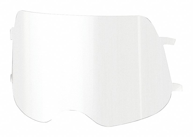 VISIÈRE DE MEULAGE, ANTIBUÉE, 8 X 4¼ PO, TRANSPARENTE, POUR CASQUE SPEEDGLAS 9100MP, 5/CAISSE