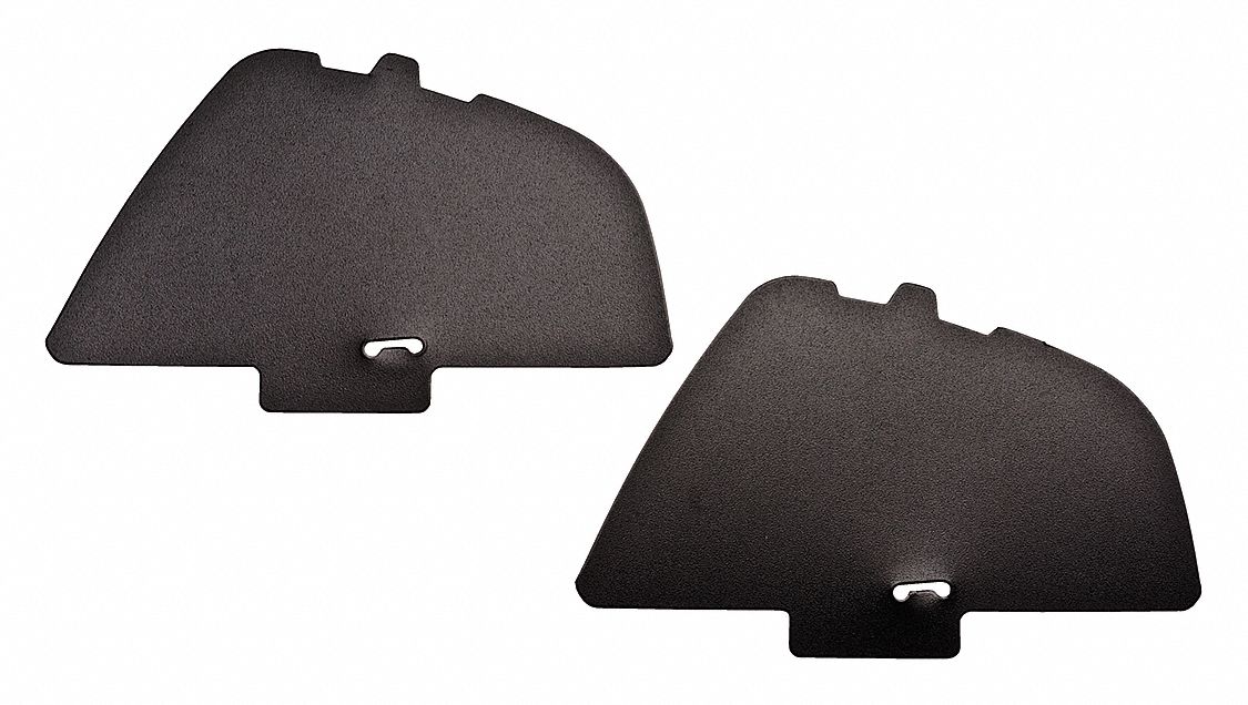 COVER PLATE, SIDEWINDOW, NYLON, BLACK, 2-PK, FOR SPEEDGLAS 9100MP WELDING HELMETS