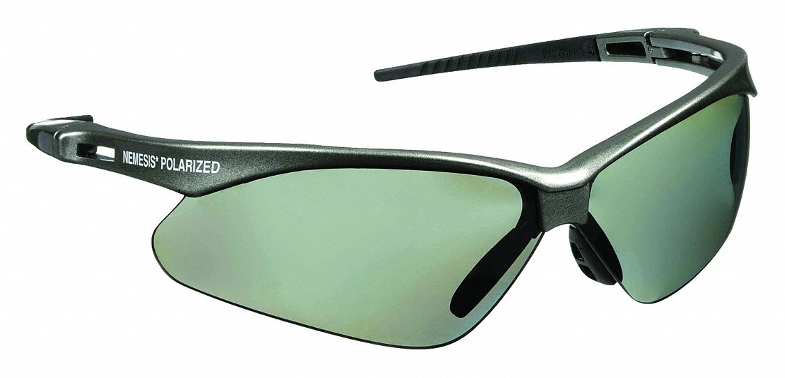 Kleenguard V30 Nemesis Polarized Scratch Resistant Polarized Safety Glasses Smoke Lens Color