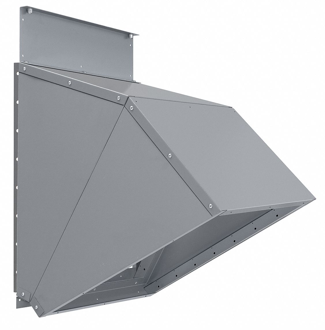 Gas Wall and Ceiling Unit Heater Discharge Nozzle: Compatible with Std Unit Heaters, 60°, ETL